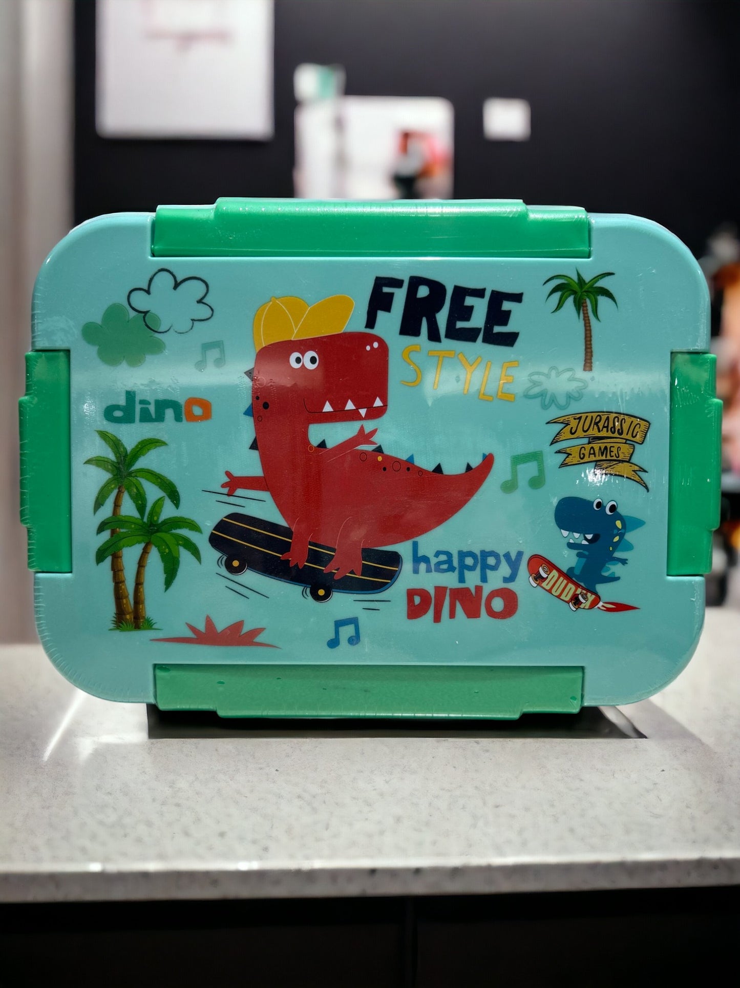 Dinosaur stainless steel lunch box