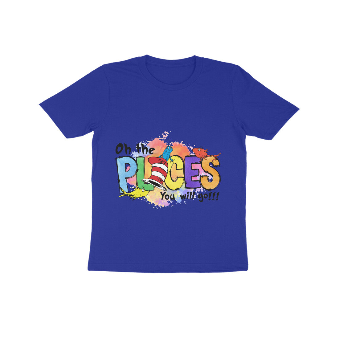 Dr. Seuss - Oh the places! - Kids T-Shirt - Ages 8-14