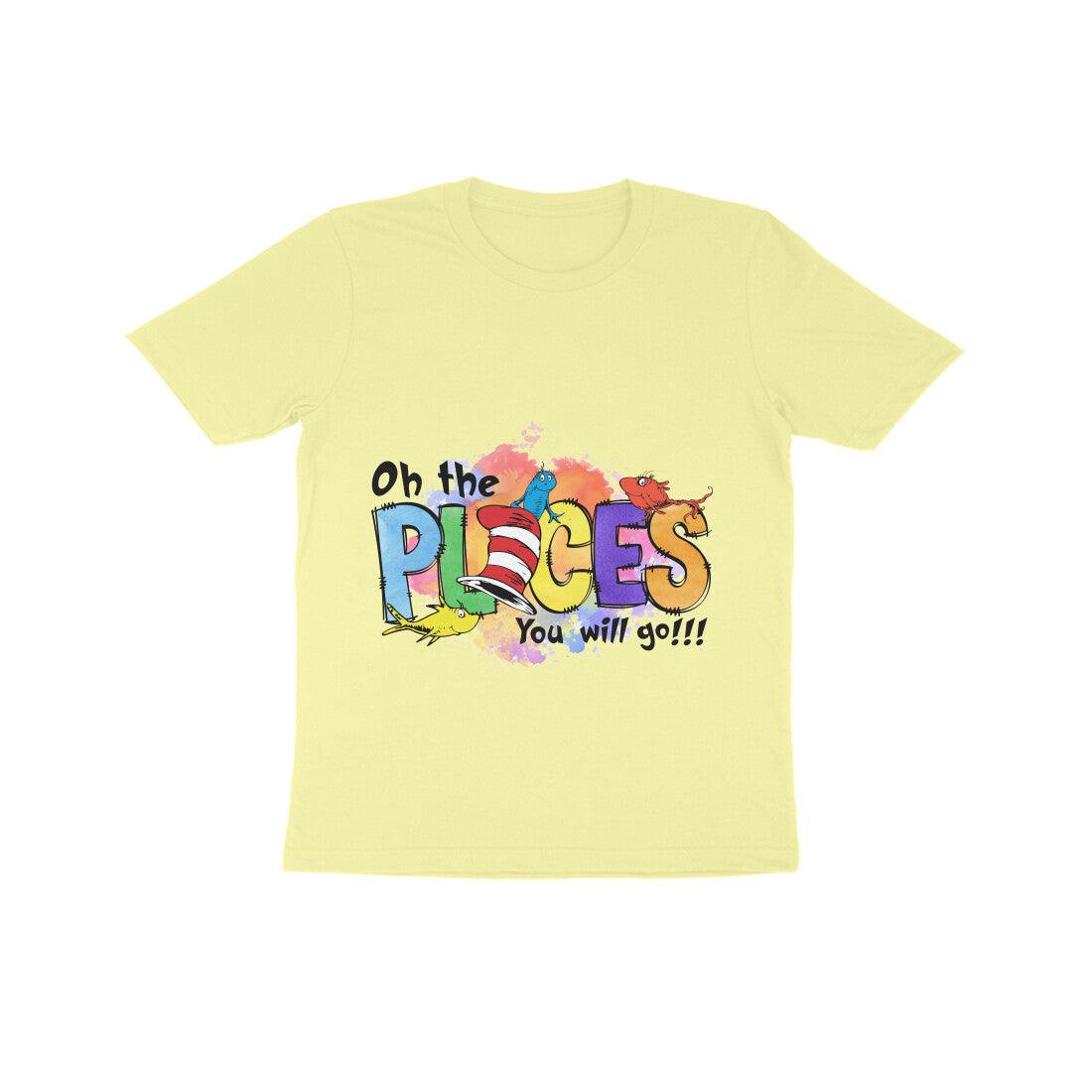 Dr. Seuss - Oh the places! - Kids T-Shirt - Ages 8-14 - Amyla Favors