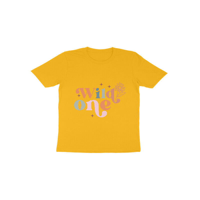 Wild One! - Retro Style - Toddler T-Shirt - Ages 1-2