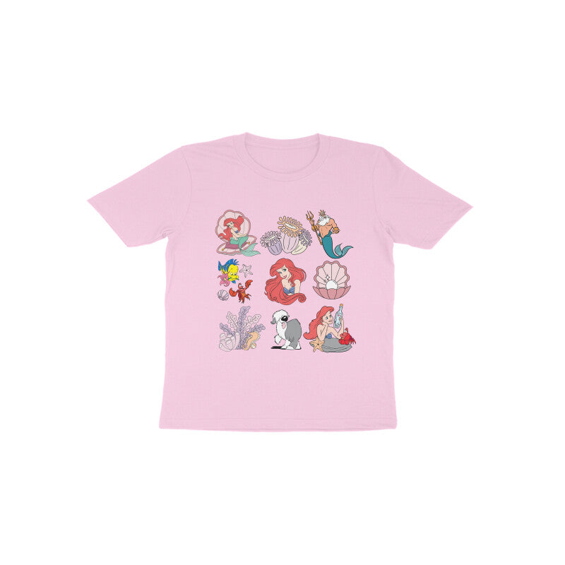 Little Mermaid - Kids Tshirt  - Ages 1-6