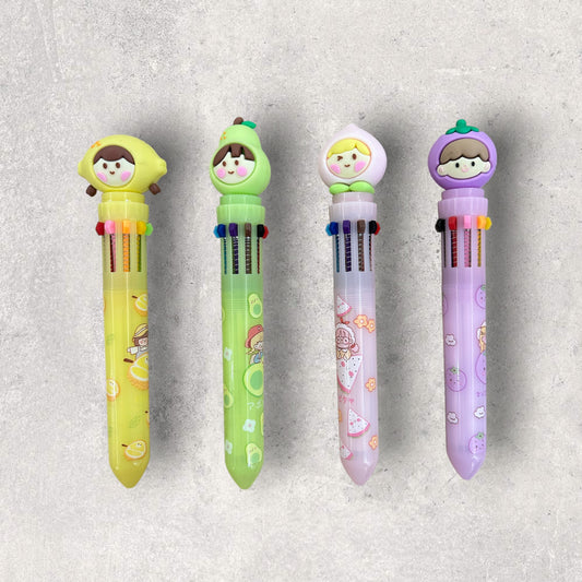 Kawaii 10 Colour Pen